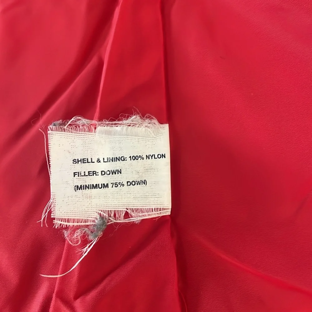 Gap Quilted Down Filled Puffer Vest with Zippered Fleece Lined Pockets sz S - Picture 6 of 6